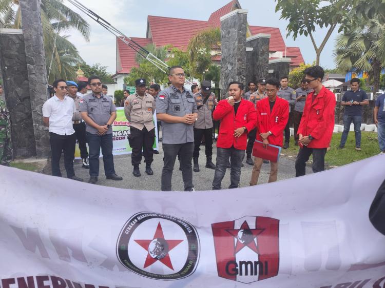 GMNI Bengkalis Demo Kejari, Desak Audit Dana Rp224 Miliar di PT Bumi Laksamana Jaya